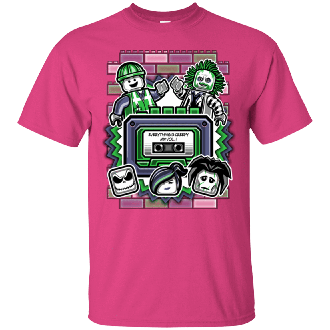 T-Shirts Heliconia / Small Everything Is Creepy Mix T-Shirt