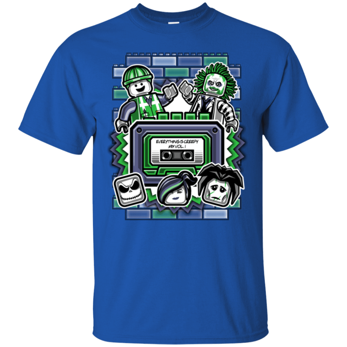 T-Shirts Royal / Small Everything Is Creepy Mix T-Shirt