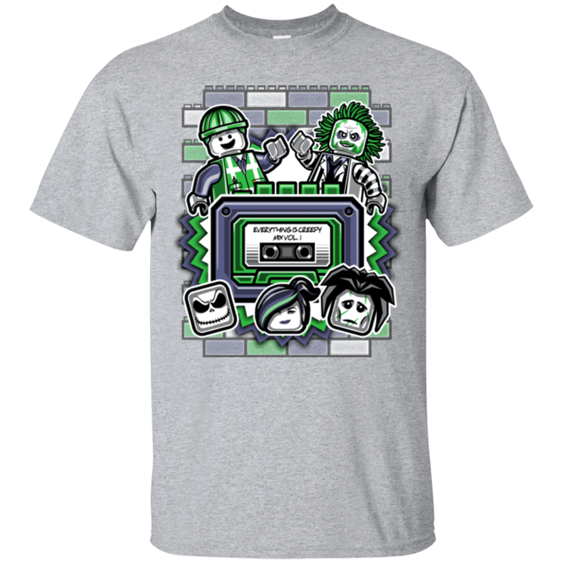 T-Shirts Sport Grey / Small Everything Is Creepy Mix T-Shirt