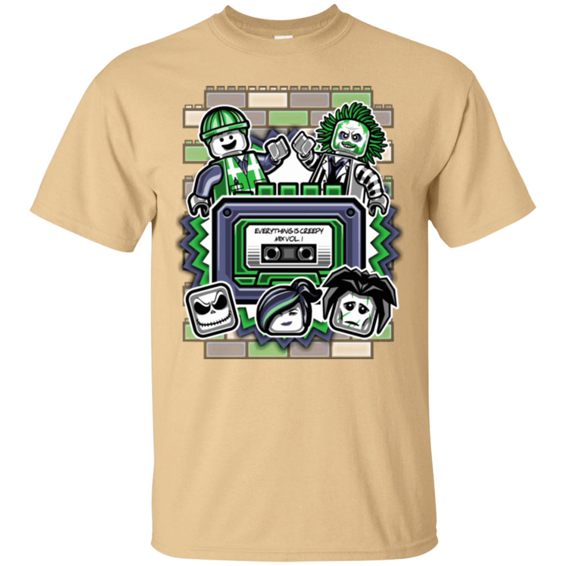 T-Shirts Vegas Gold / Small Everything Is Creepy Mix T-Shirt