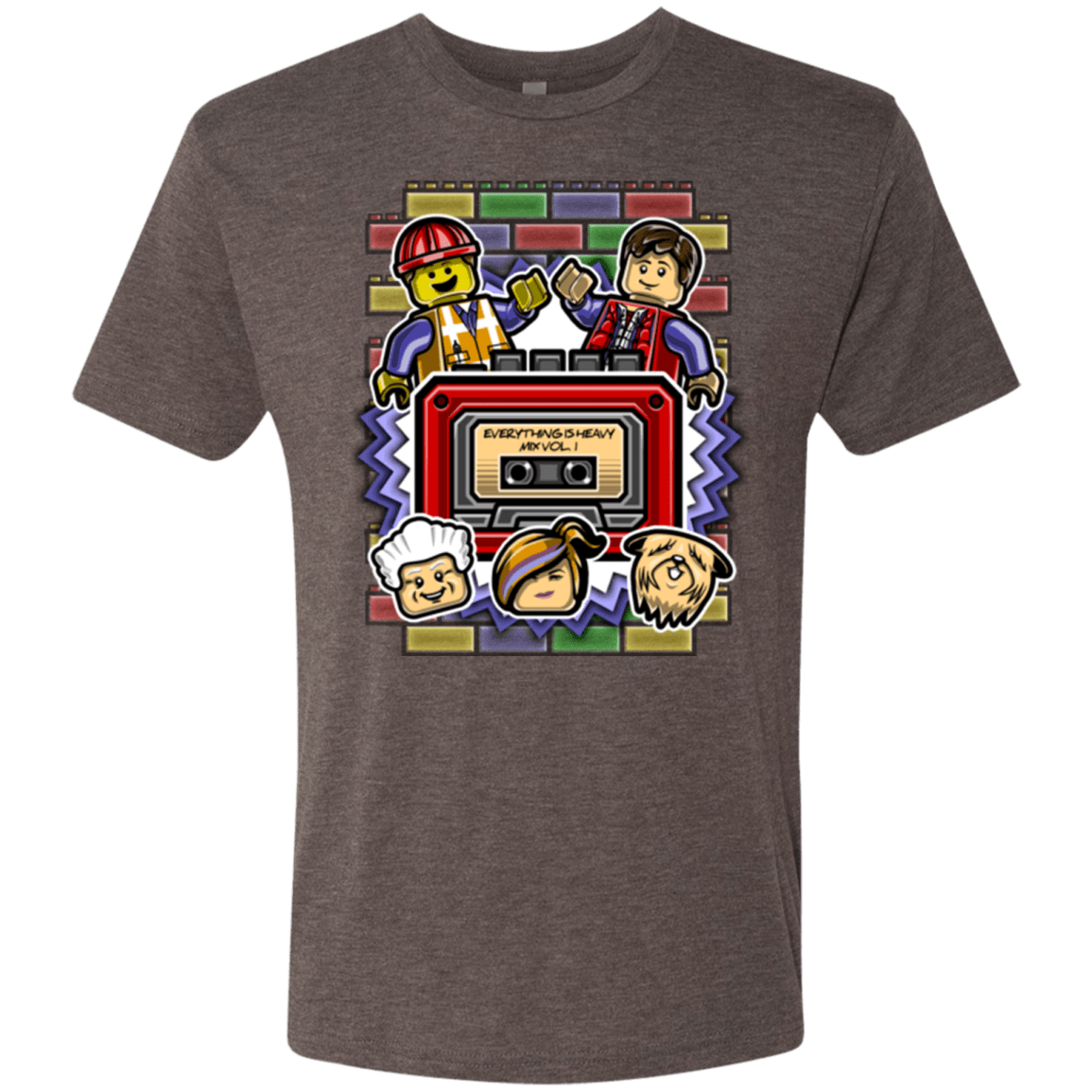 T-Shirts Macchiato / Small Everything Is Heavy Mix Men's Triblend T-Shirt