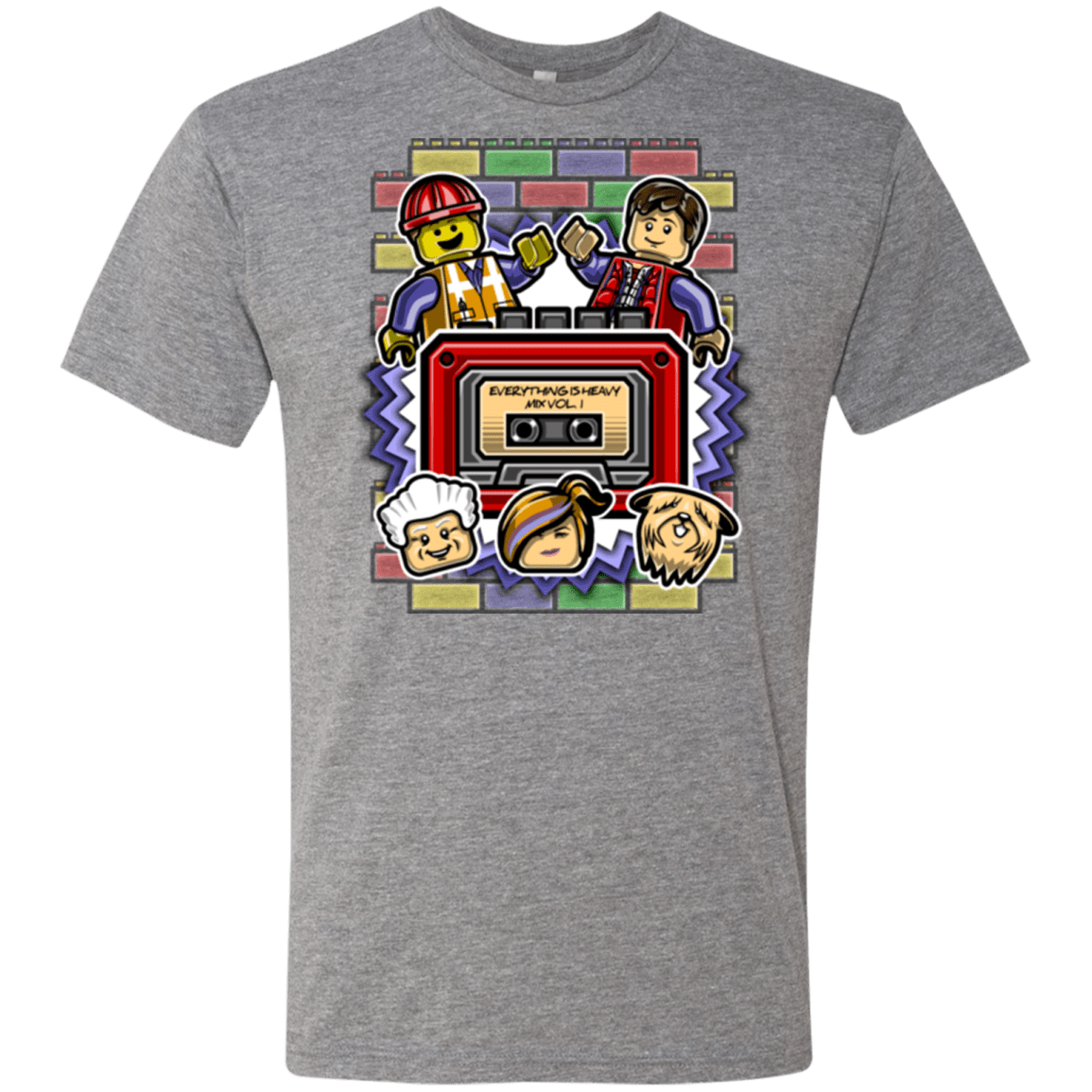 T-Shirts Premium Heather / Small Everything Is Heavy Mix Men's Triblend T-Shirt