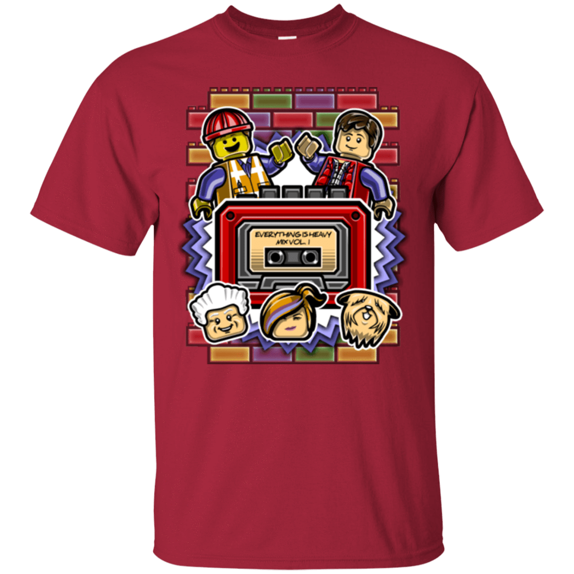 T-Shirts Cardinal / Small Everything Is Heavy Mix T-Shirt