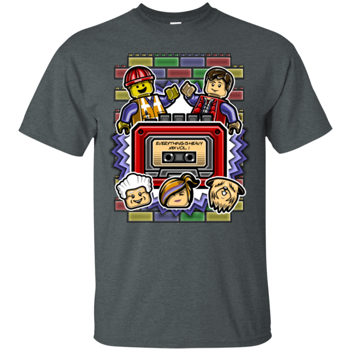 T-Shirts Dark Heather / Small Everything Is Heavy Mix T-Shirt