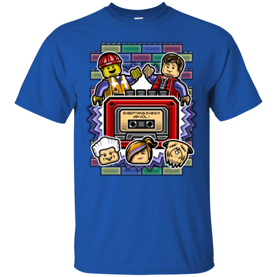 T-Shirts Royal / Small Everything Is Heavy Mix T-Shirt