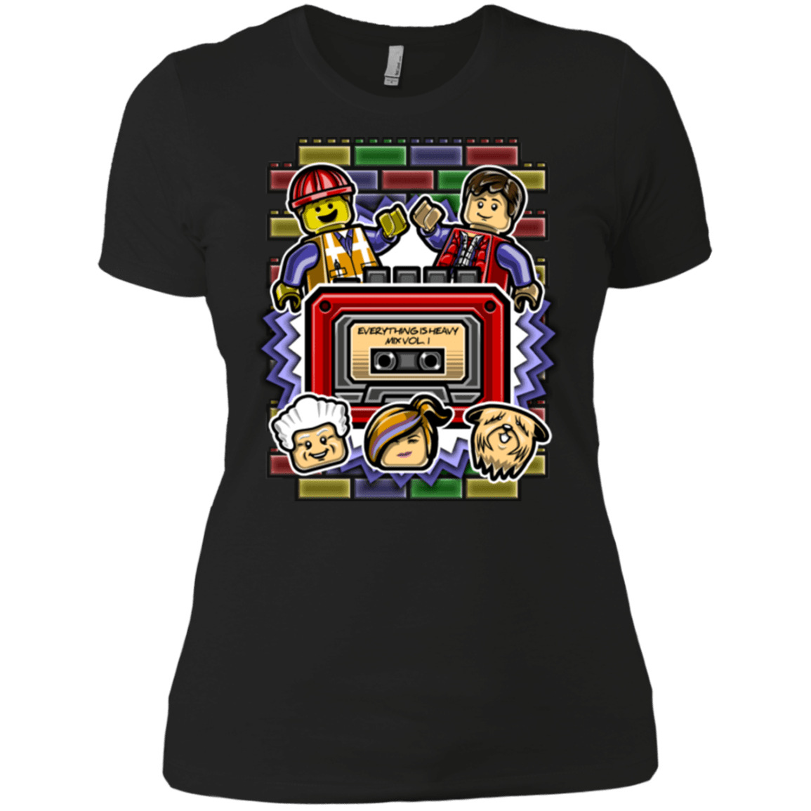 T-Shirts Black / X-Small Everything Is Heavy Mix Women's Premium T-Shirt