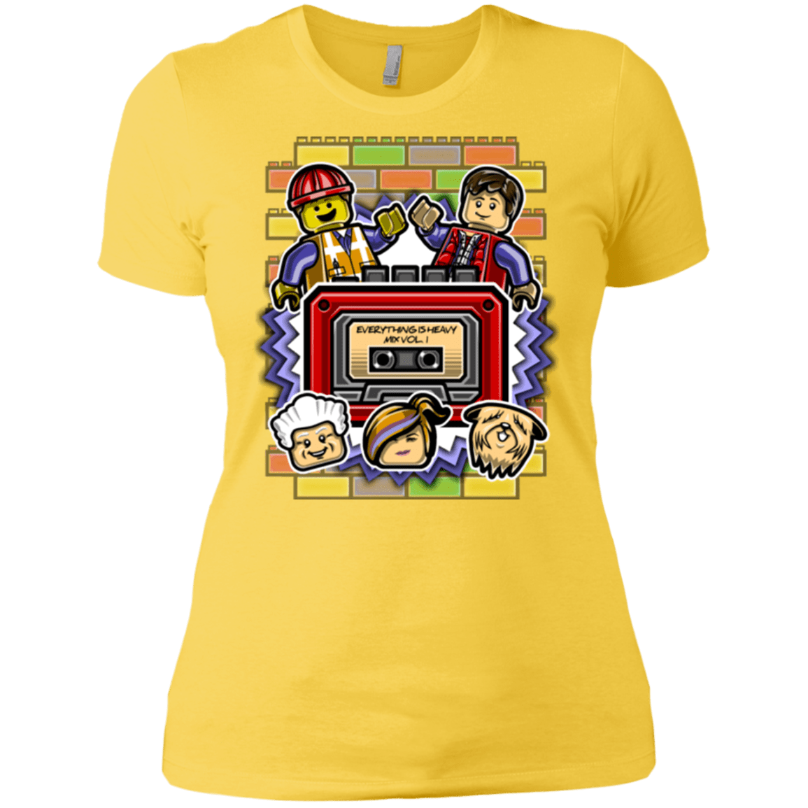 T-Shirts Vibrant Yellow / X-Small Everything Is Heavy Mix Women's Premium T-Shirt