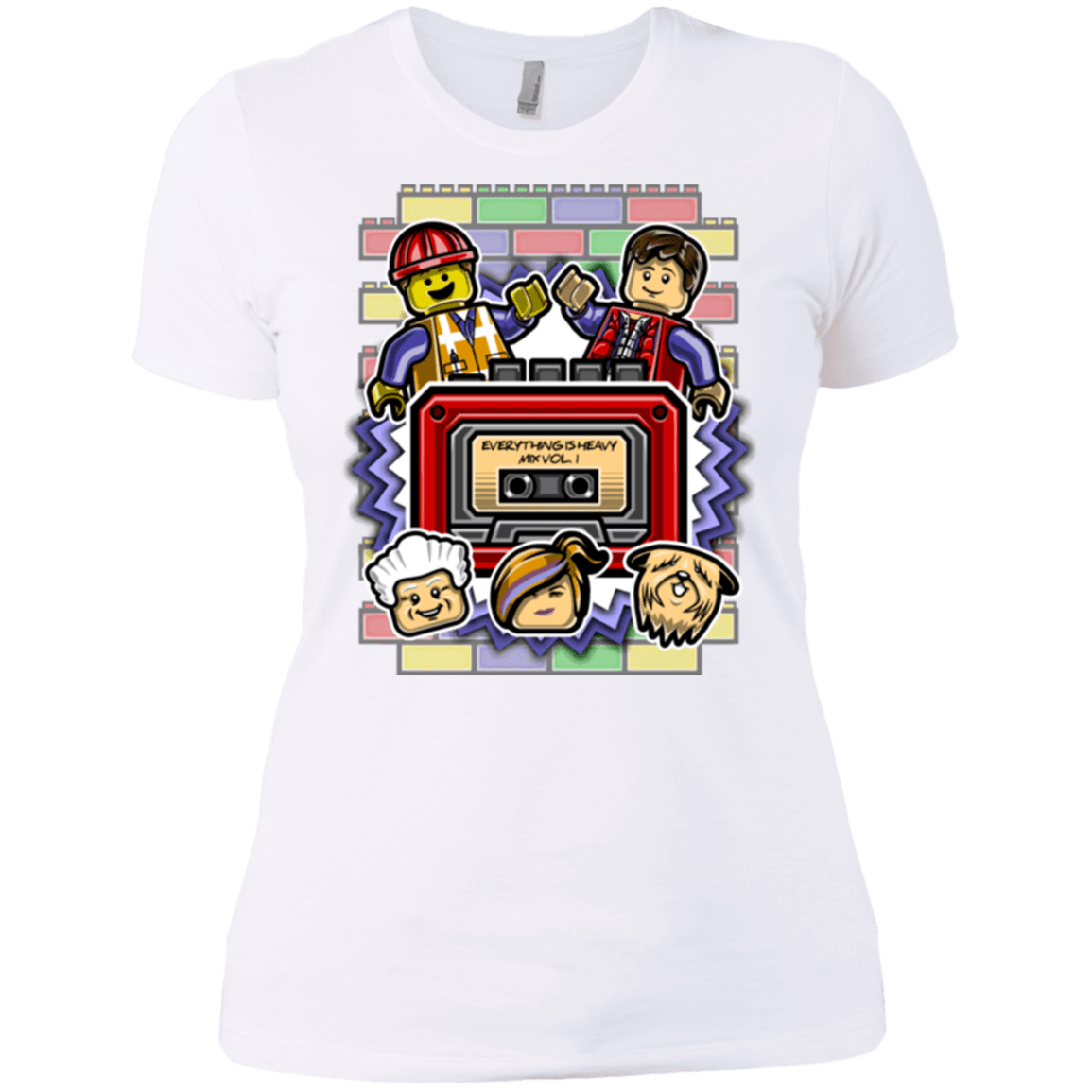 T-Shirts White / X-Small Everything Is Heavy Mix Women's Premium T-Shirt