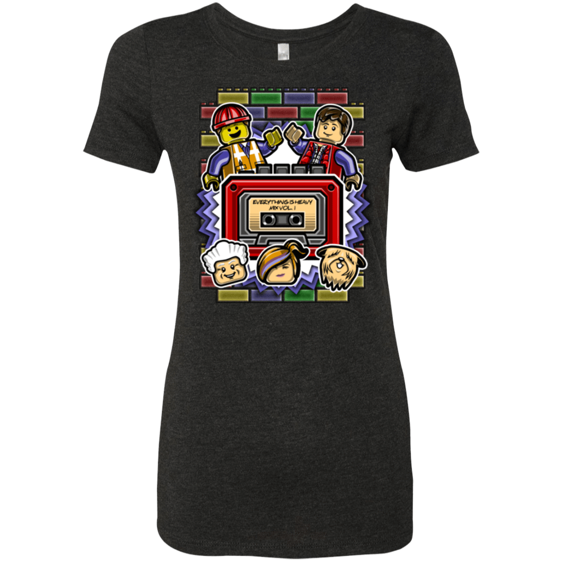 T-Shirts Vintage Black / Small Everything Is Heavy Mix Women's Triblend T-Shirt