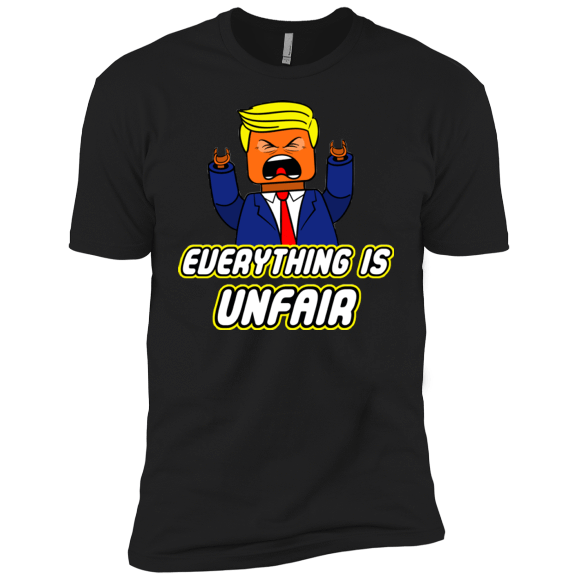 T-Shirts Black / YXS Everything Is Unfair Boys Premium T-Shirt