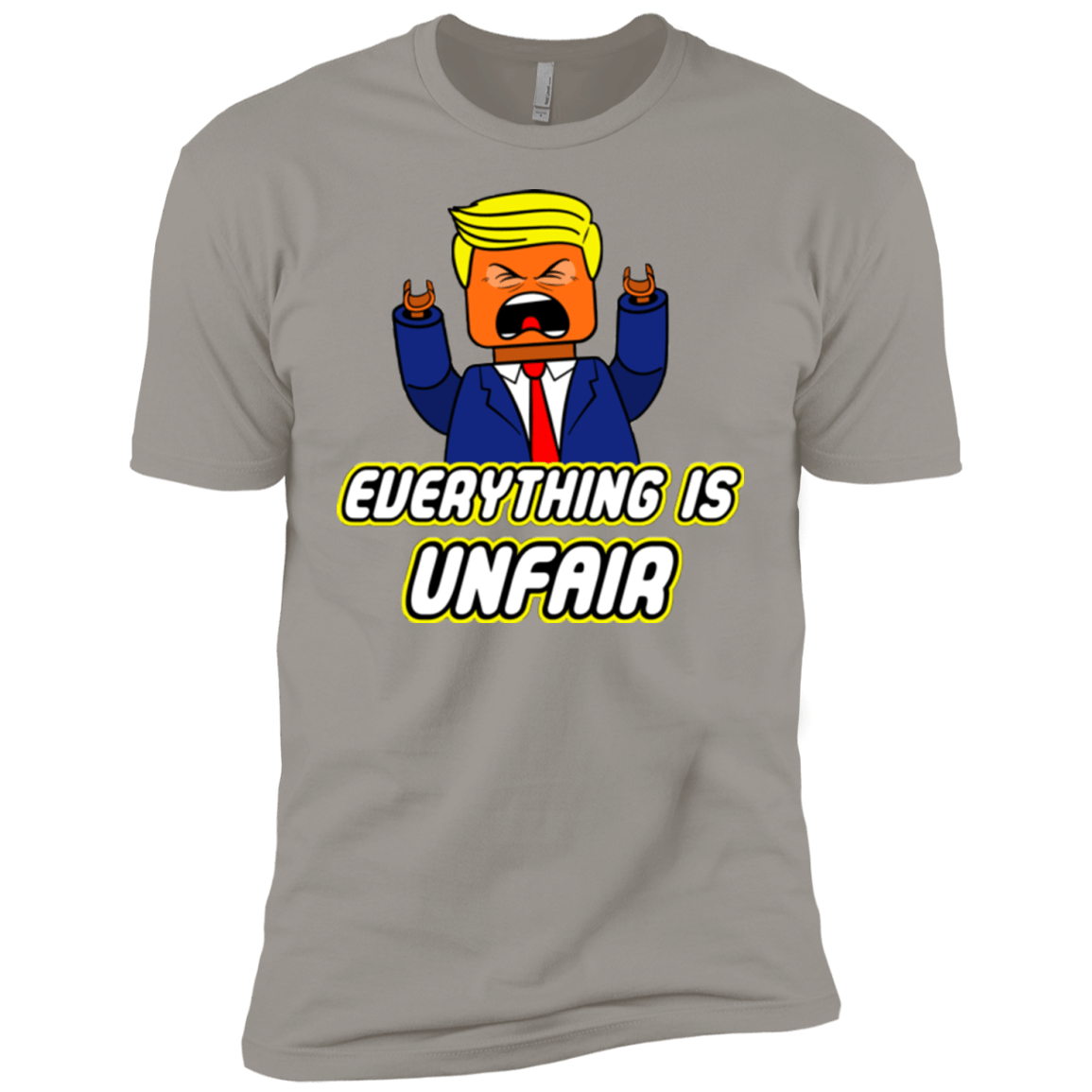 T-Shirts Light Grey / YXS Everything Is Unfair Boys Premium T-Shirt