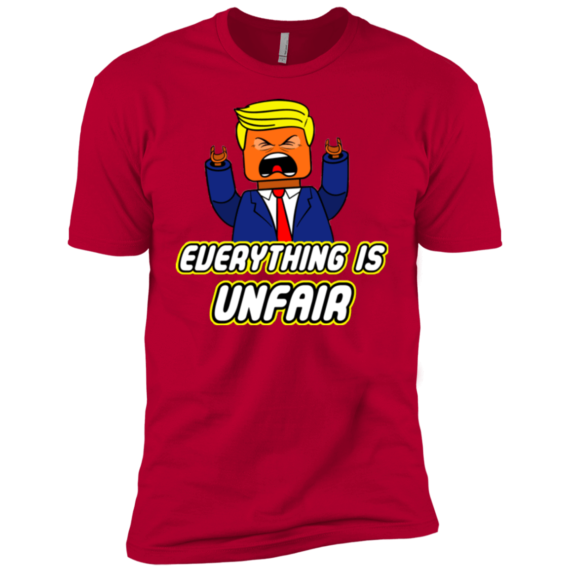 T-Shirts Red / YXS Everything Is Unfair Boys Premium T-Shirt