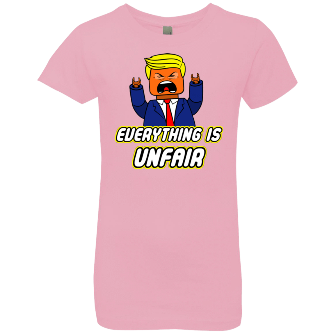 T-Shirts Light Pink / YXS Everything Is Unfair Girls Premium T-Shirt