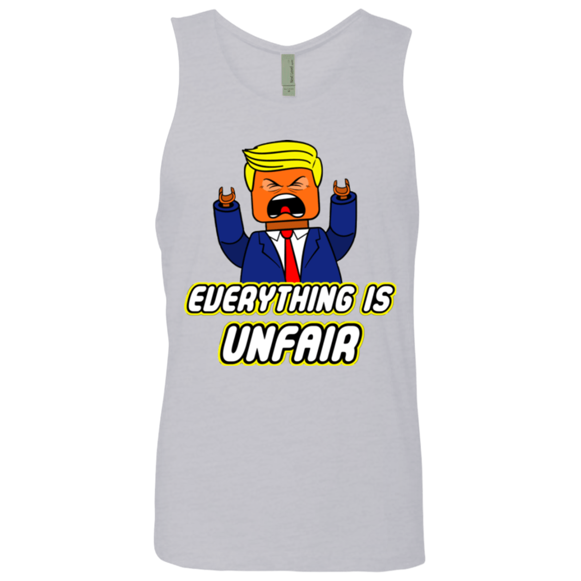 T-Shirts Heather Grey / Small Everything Is Unfair Men's Premium Tank Top