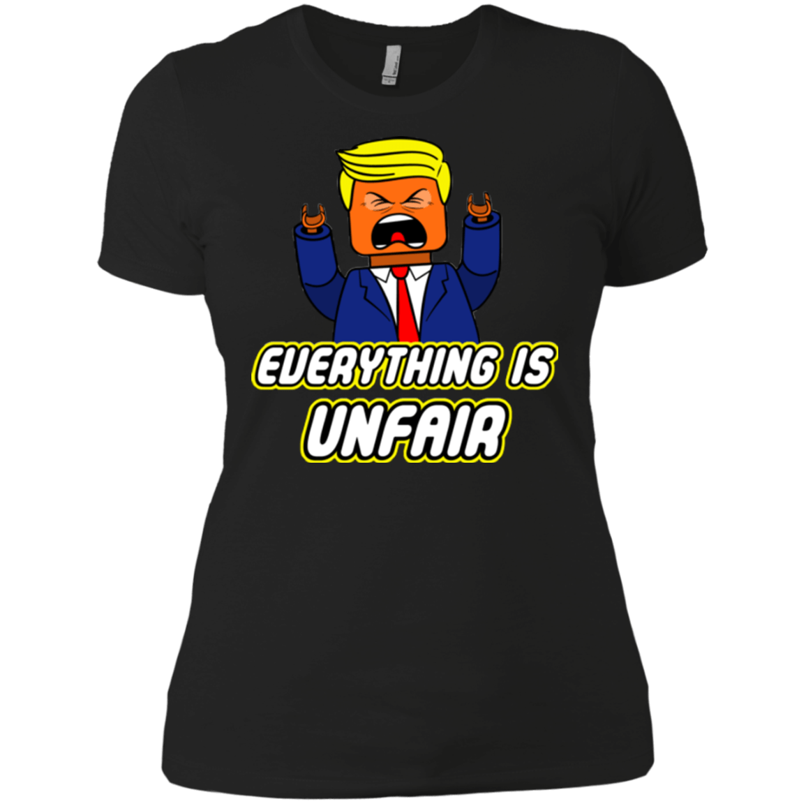 T-Shirts Black / X-Small Everything Is Unfair Women's Premium T-Shirt