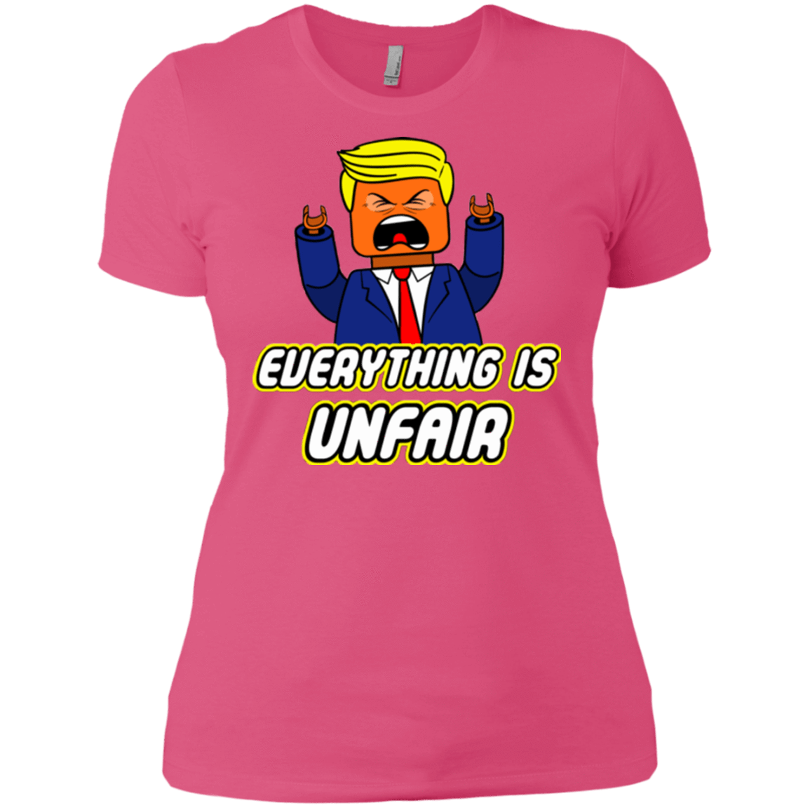 T-Shirts Hot Pink / X-Small Everything Is Unfair Women's Premium T-Shirt