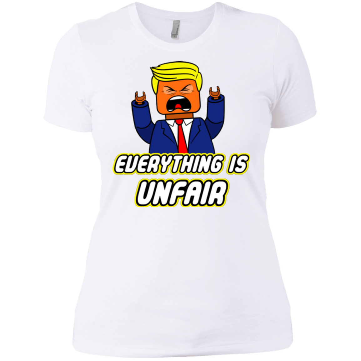 T-Shirts White / X-Small Everything Is Unfair Women's Premium T-Shirt