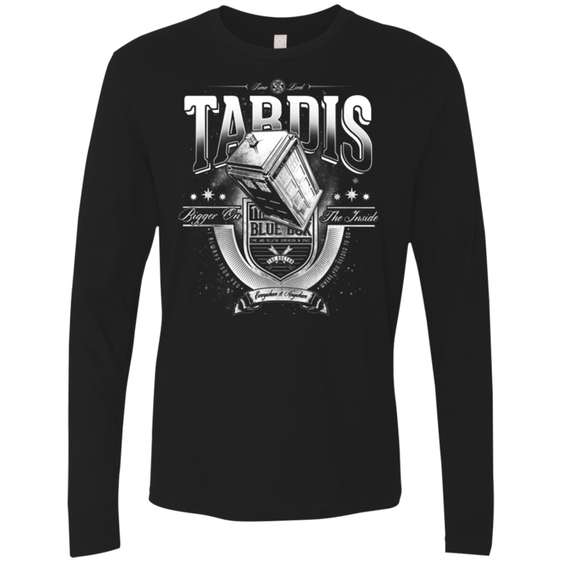 T-Shirts Black / Small Everywhere and Anywhere Men's Premium Long Sleeve
