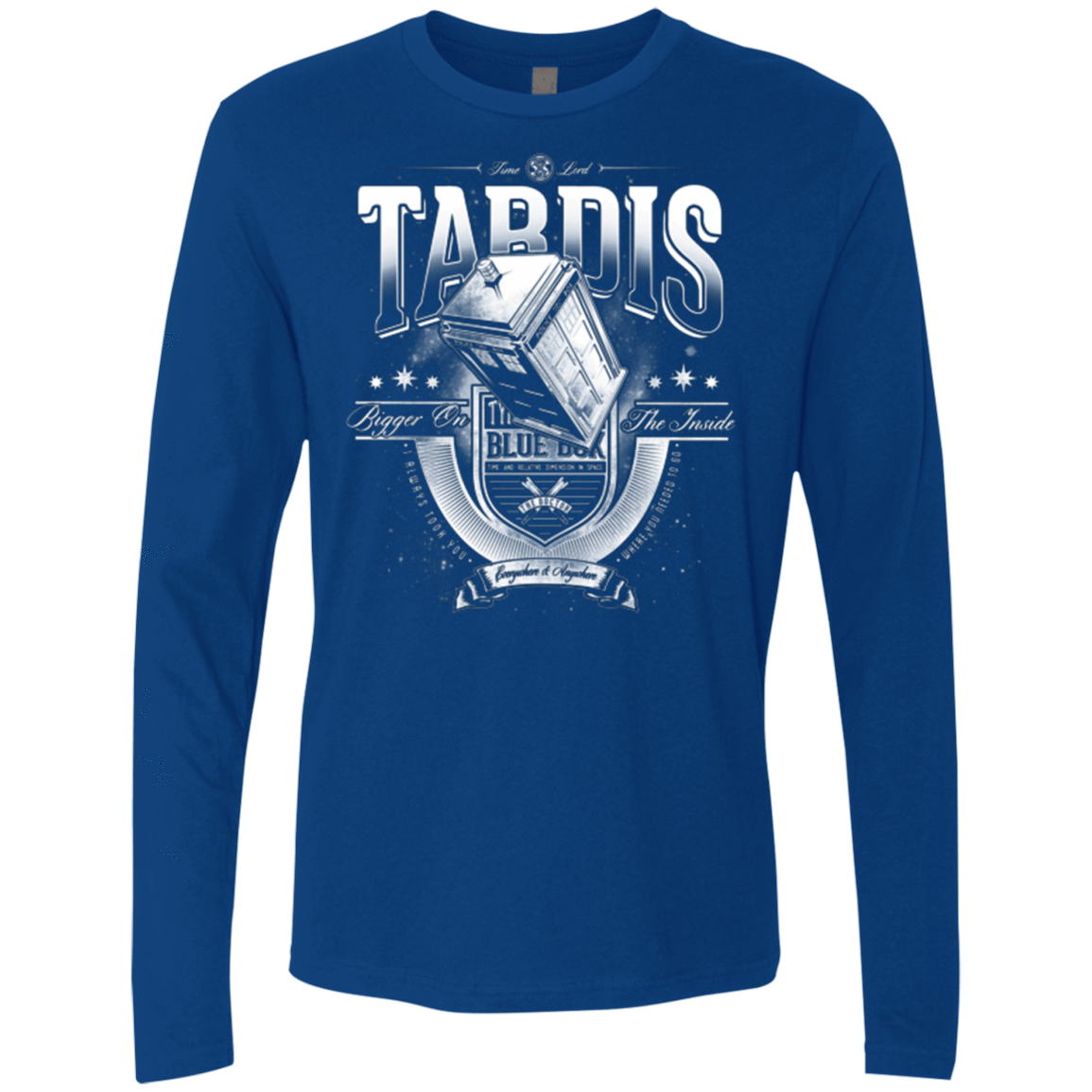 T-Shirts Royal / Small Everywhere and Anywhere Men's Premium Long Sleeve