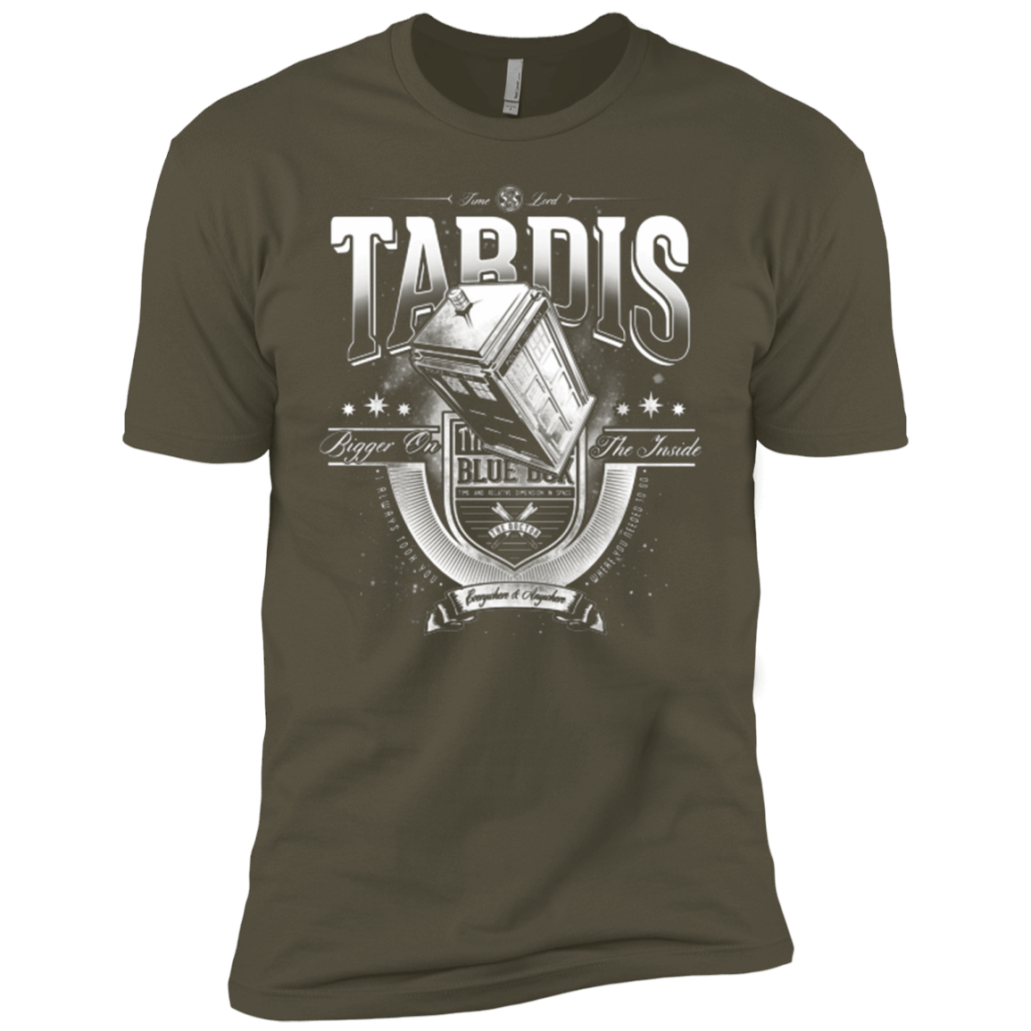 T-Shirts Military Green / X-Small Everywhere and Anywhere Men's Premium T-Shirt