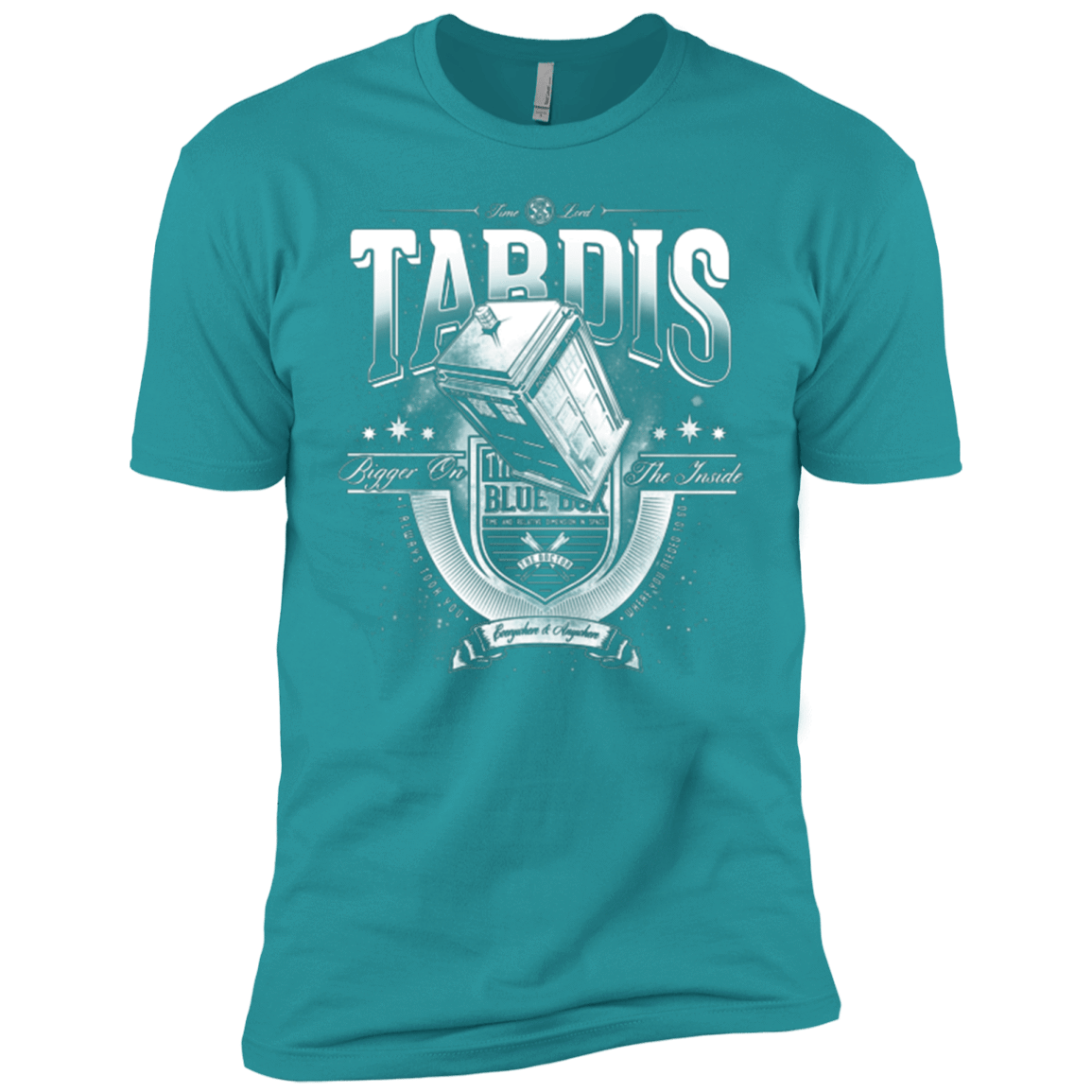 T-Shirts Tahiti Blue / X-Small Everywhere and Anywhere Men's Premium T-Shirt