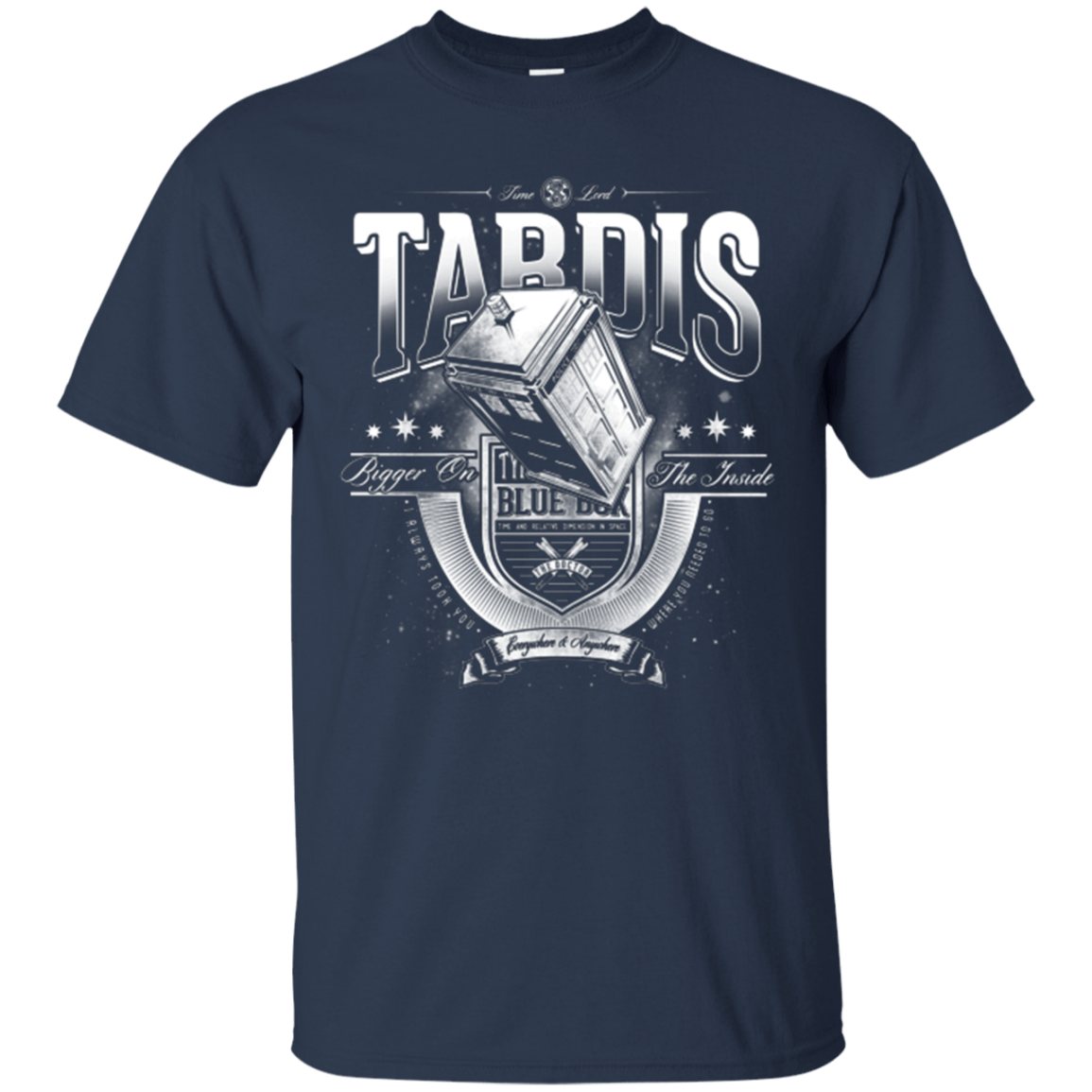 T-Shirts Navy / Small Everywhere and Anywhere T-Shirt