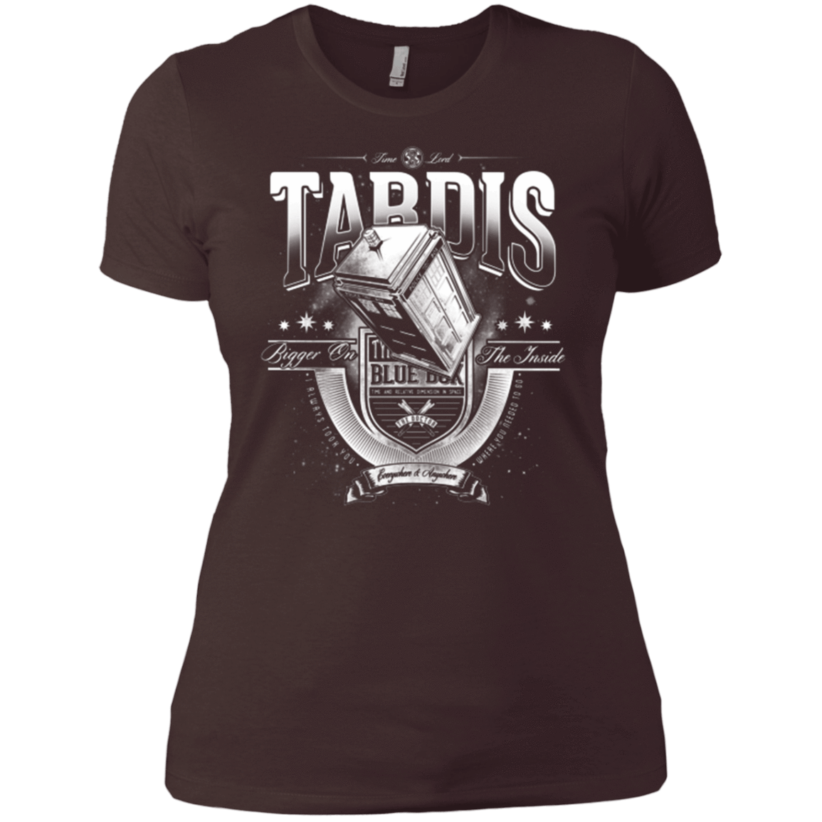 T-Shirts Dark Chocolate / X-Small Everywhere and Anywhere Women's Premium T-Shirt