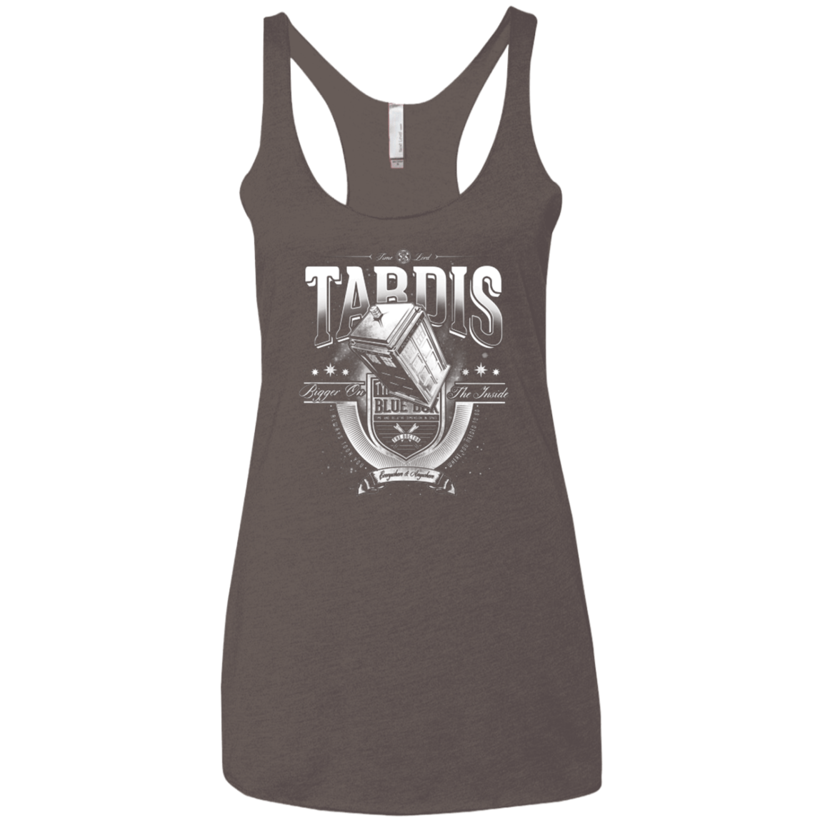 T-Shirts Macchiato / X-Small Everywhere and Anywhere Women's Triblend Racerback Tank