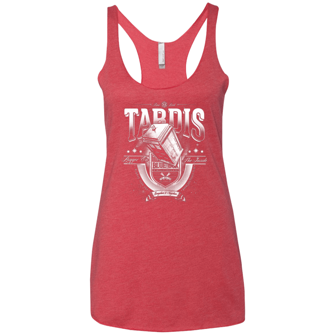 T-Shirts Vintage Red / X-Small Everywhere and Anywhere Women's Triblend Racerback Tank