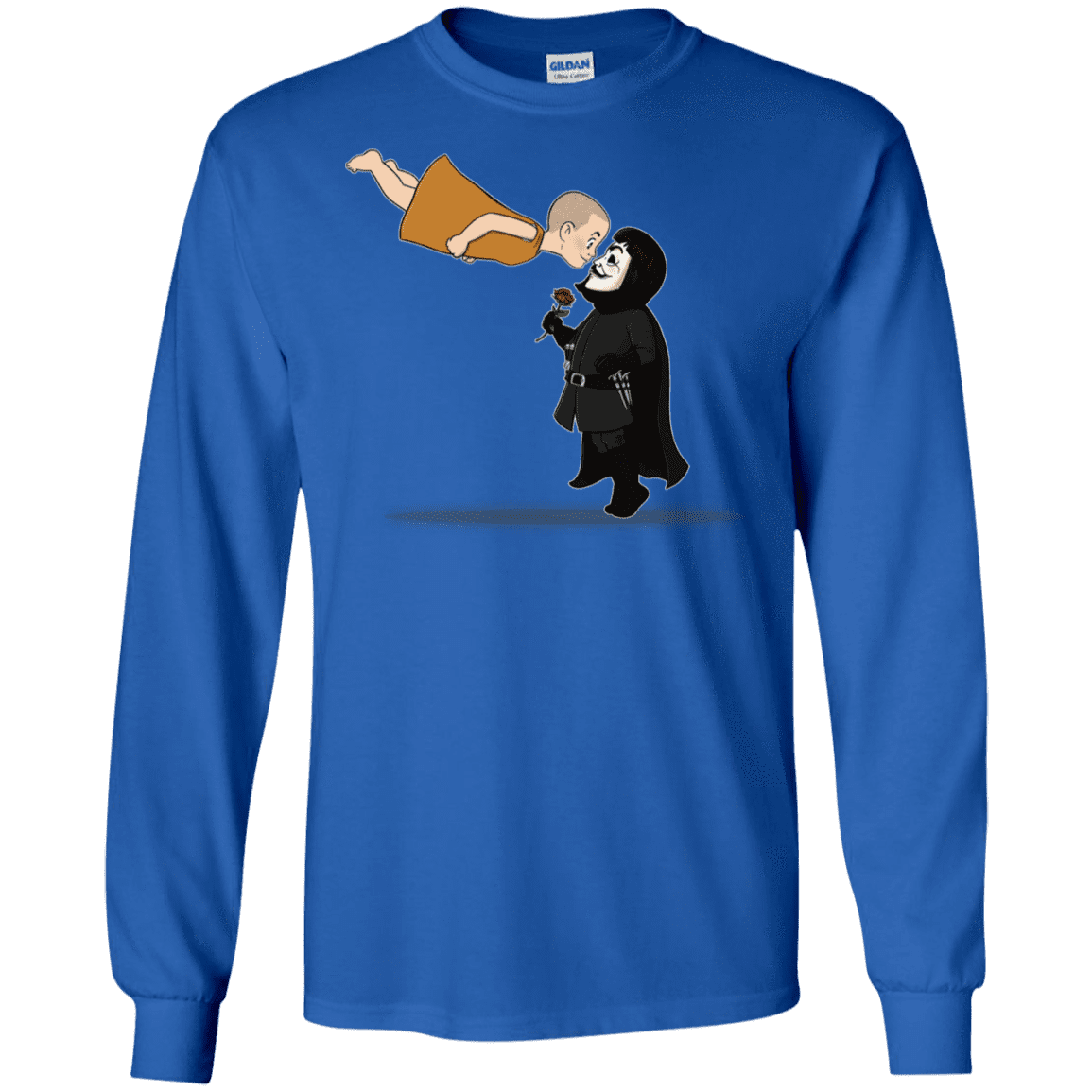 T-Shirts Royal / S Evey and V Men's Long Sleeve T-Shirt