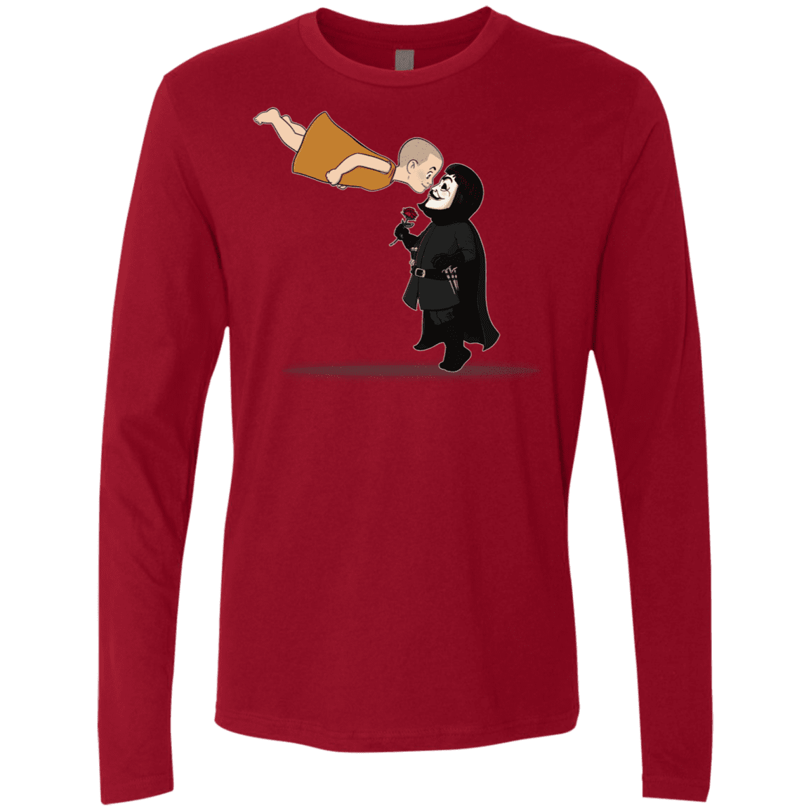 T-Shirts Cardinal / S Evey and V Men's Premium Long Sleeve