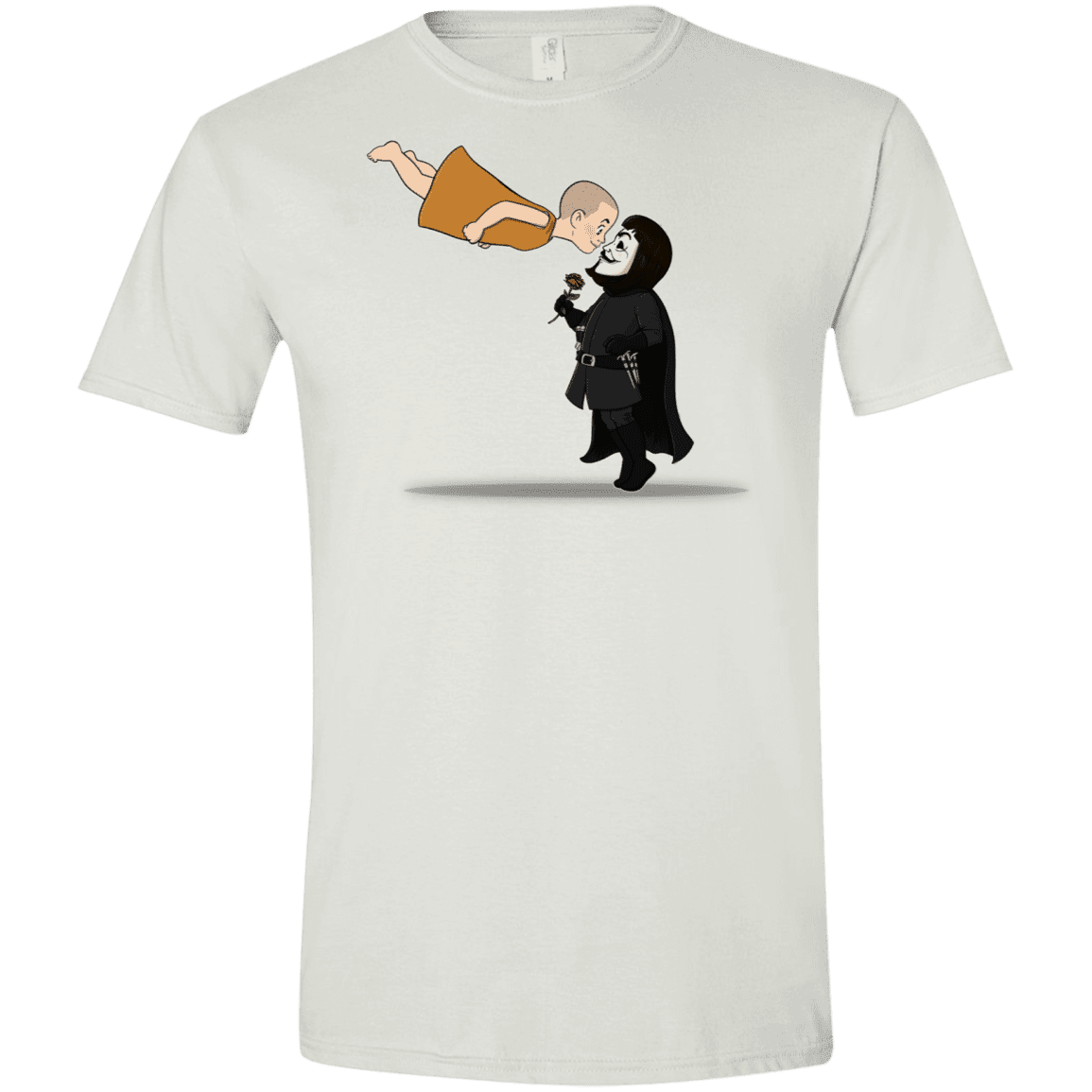 T-Shirts White / X-Small Evey and V Men's Semi-Fitted Softstyle