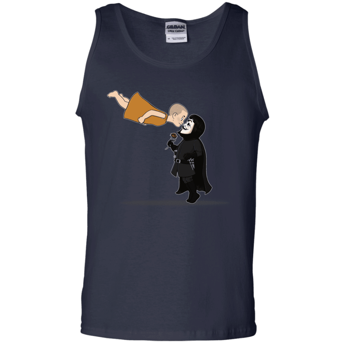 T-Shirts Navy / S Evey and V Men's Tank Top