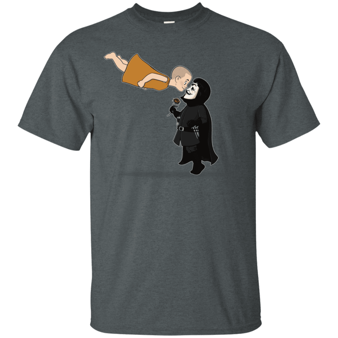 T-Shirts Dark Heather / S Evey and V T-Shirt