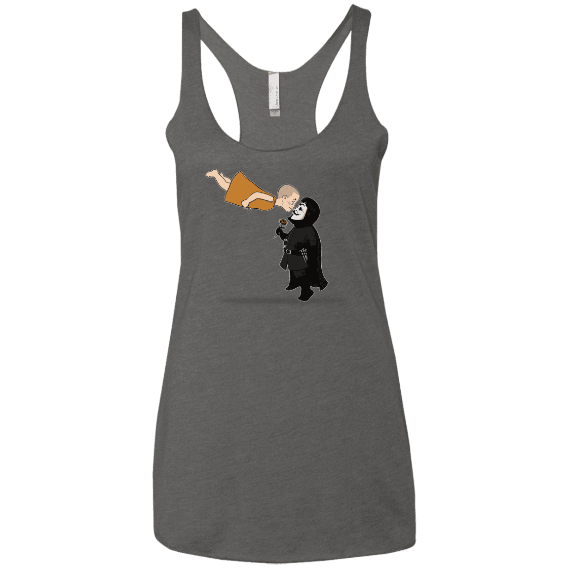 T-Shirts Premium Heather / X-Small Evey and V Women's Triblend Racerback Tank