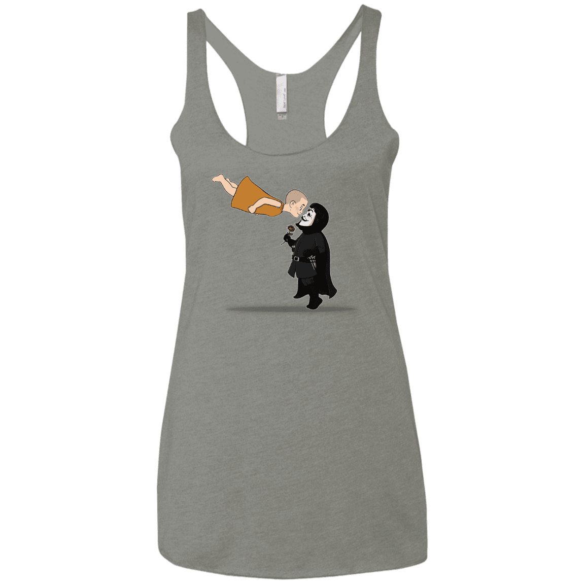 T-Shirts Venetian Grey / X-Small Evey and V Women's Triblend Racerback Tank