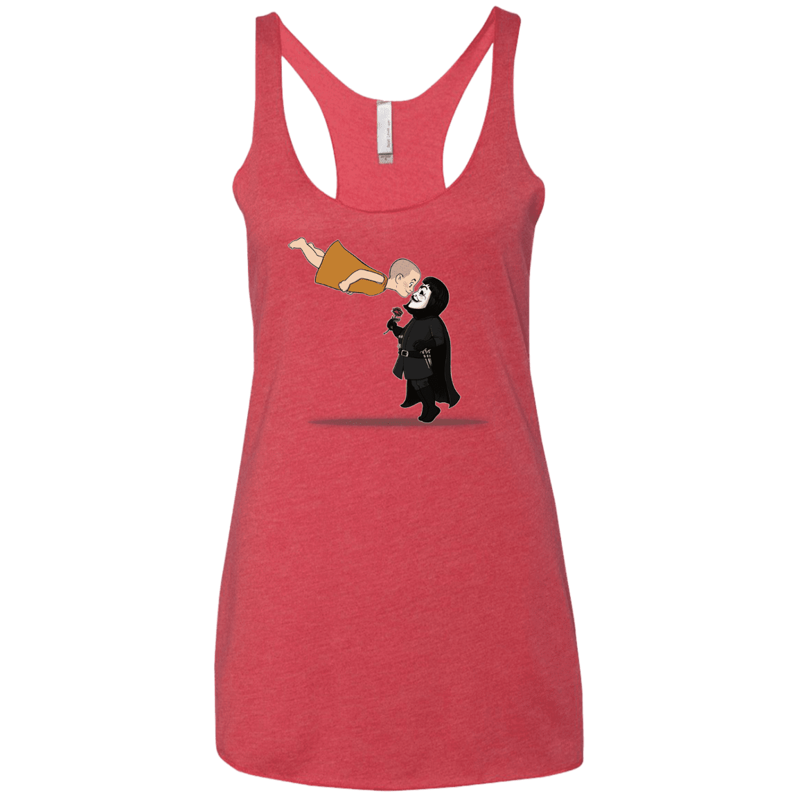 T-Shirts Vintage Red / X-Small Evey and V Women's Triblend Racerback Tank