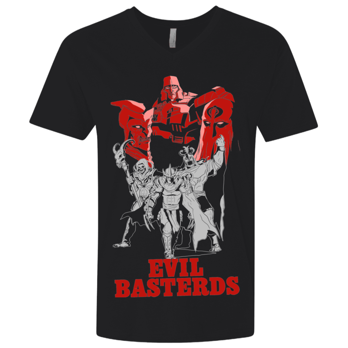 T-Shirts Black / X-Small Evil Bastards Men's Premium V-Neck