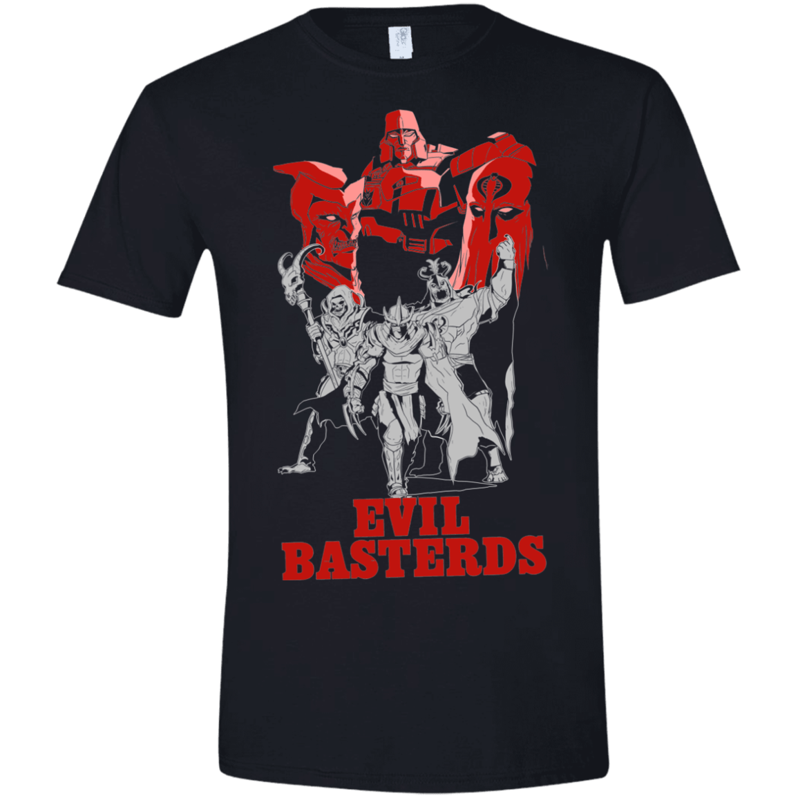 T-Shirts Black / X-Small Evil Bastards Men's Semi-Fitted Softstyle