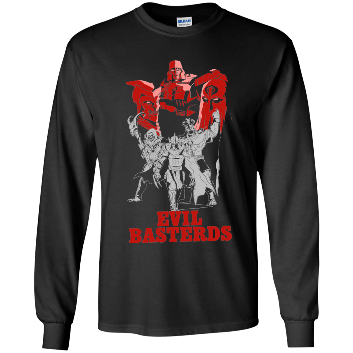 T-Shirts Black / YS Evil Bastards Youth Long Sleeve T-Shirt
