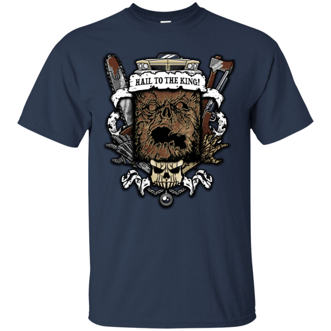 T-Shirts Navy / Small Evil Crest T-Shirt
