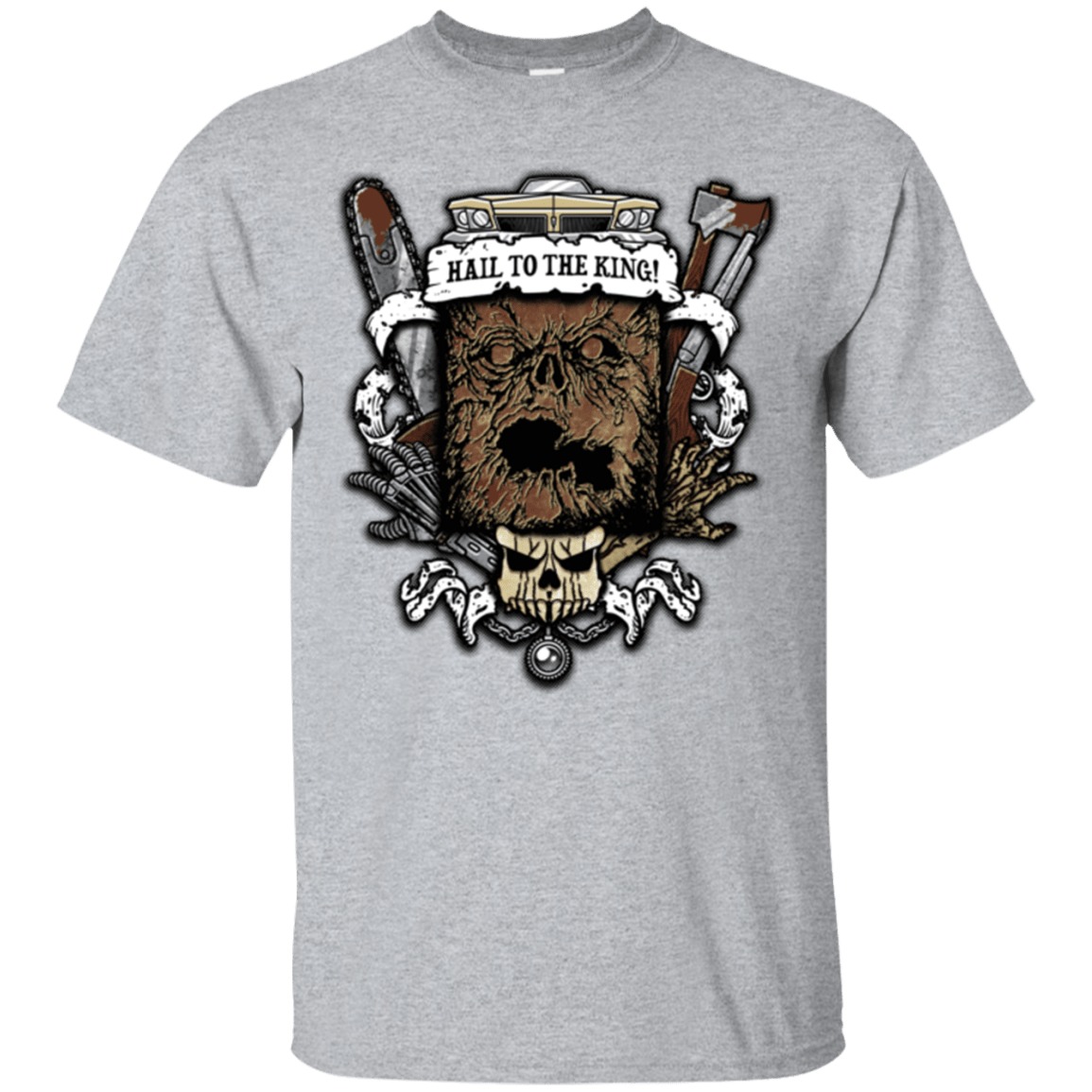 T-Shirts Sport Grey / Small Evil Crest T-Shirt