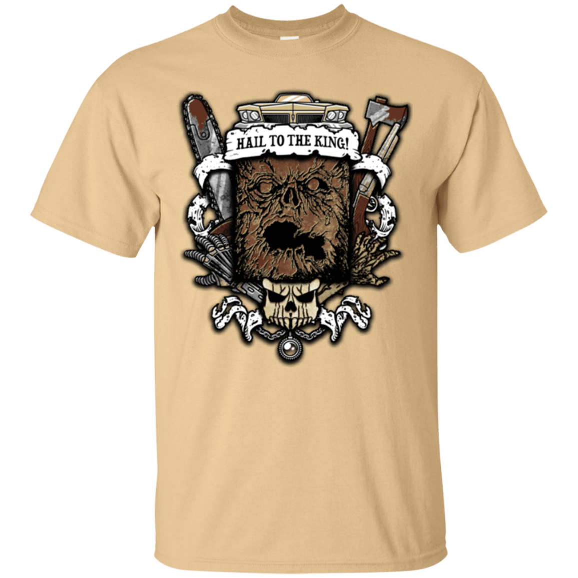 T-Shirts Vegas Gold / Small Evil Crest T-Shirt