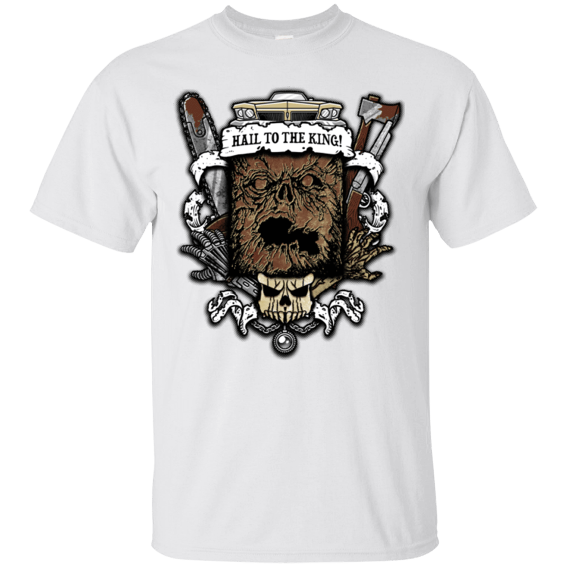 T-Shirts White / Small Evil Crest T-Shirt
