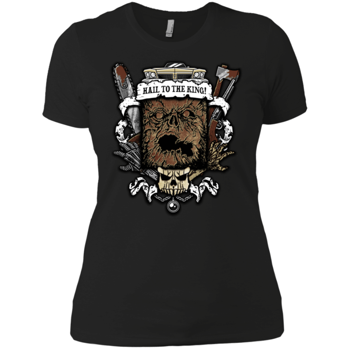 T-Shirts Black / X-Small Evil Crest Women's Premium T-Shirt