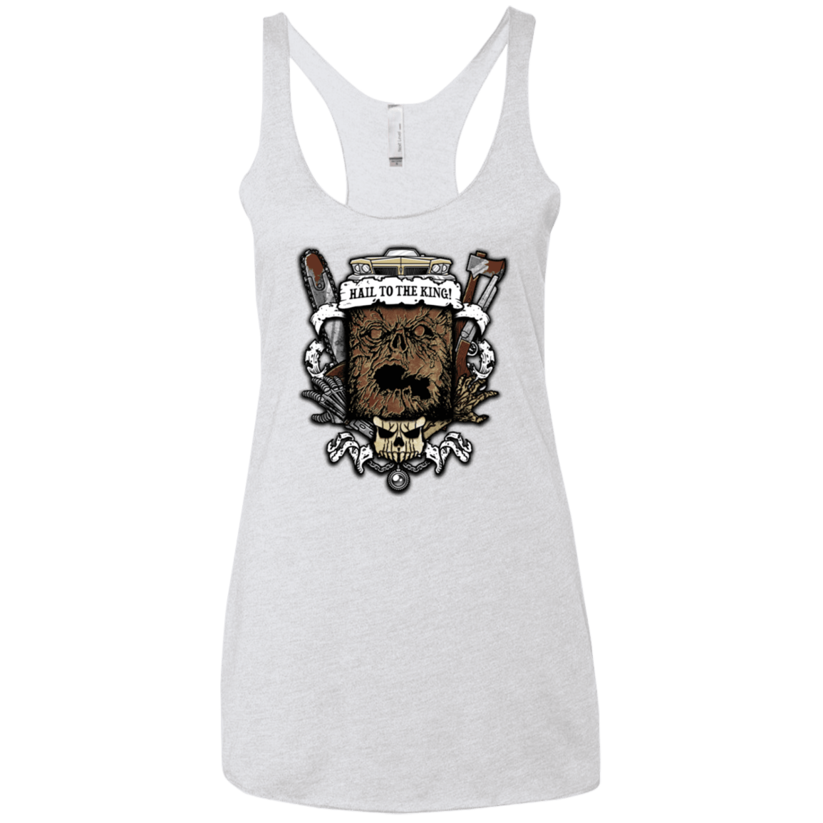 Evil Crest Women's Triblend Racerback Tank