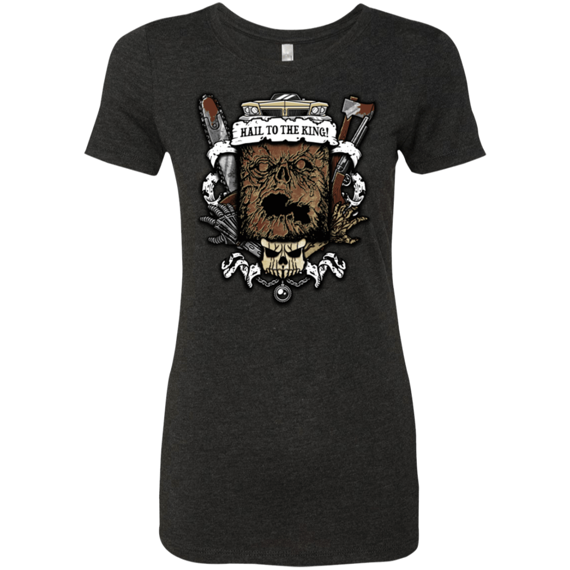 T-Shirts Vintage Black / Small Evil Crest Women's Triblend T-Shirt