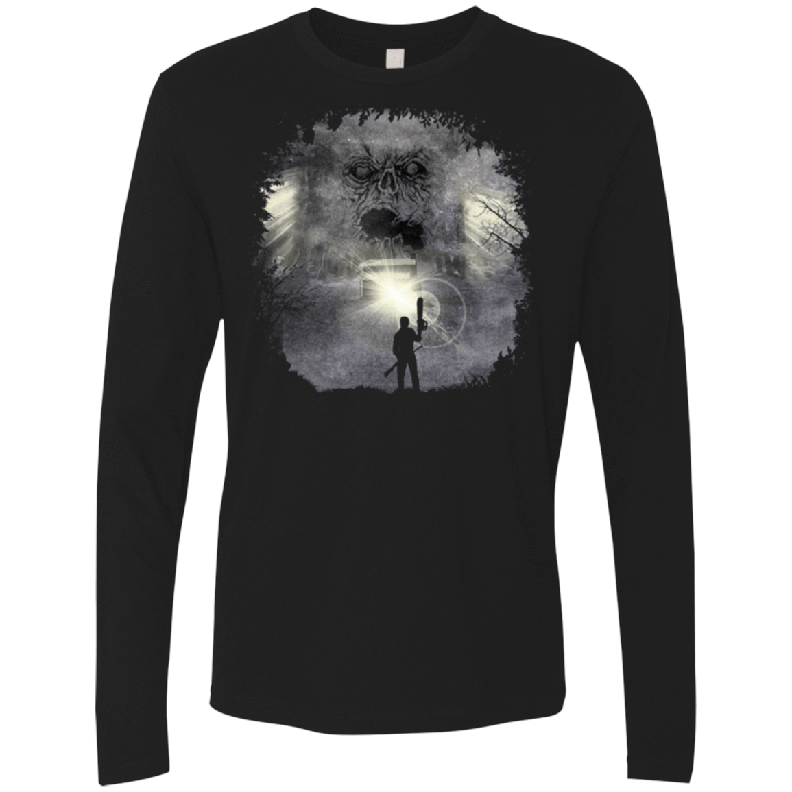 T-Shirts Black / Small Evil Darkness Men's Premium Long Sleeve