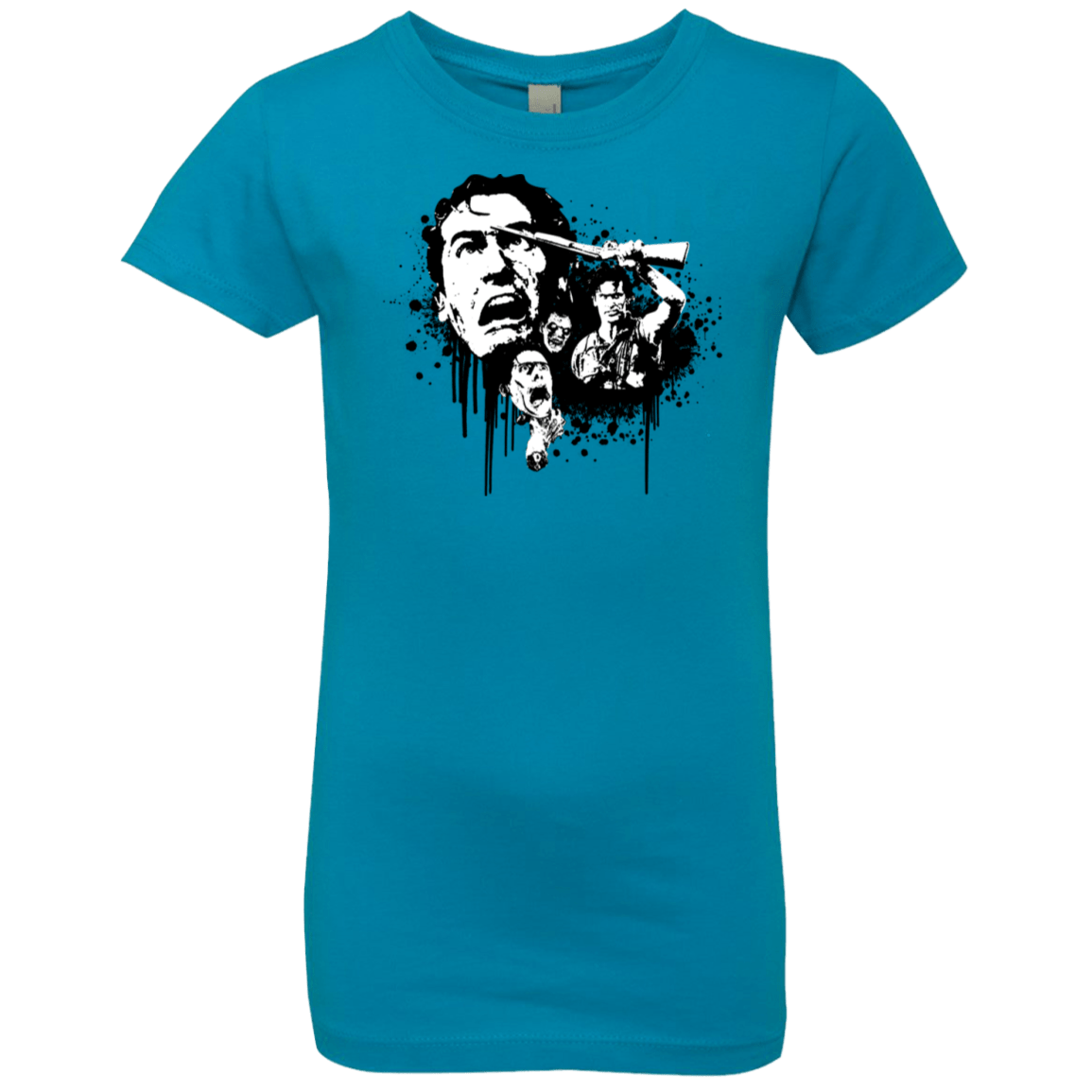 T-Shirts Turquoise / YXS Evil Dead Legend Girls Premium T-Shirt
