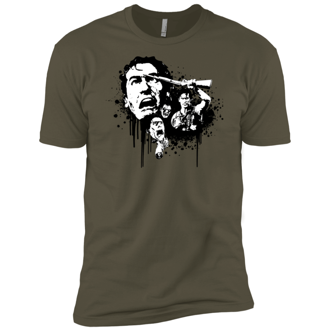 T-Shirts Military Green / X-Small Evil Dead Legend Men's Premium T-Shirt